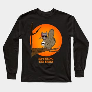 Sci- Fi Squirrel Long Sleeve T-Shirt